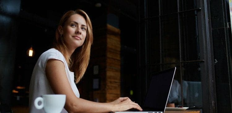 woman preparing to relocate for job