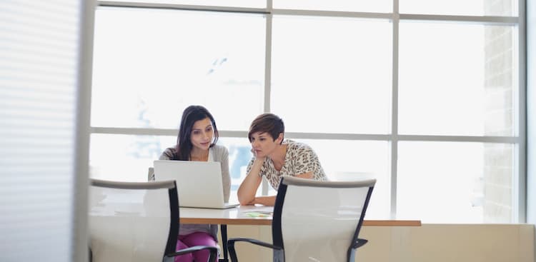 people working together