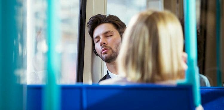 person sleeping