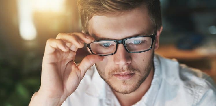 focused man courtesy PeopleImages/Getty Images