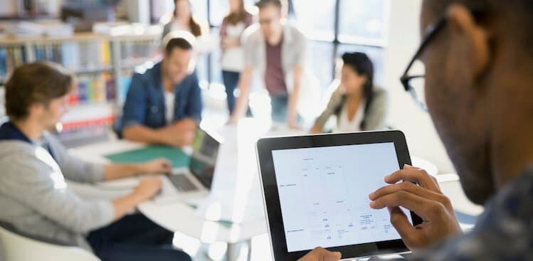 person making a plan