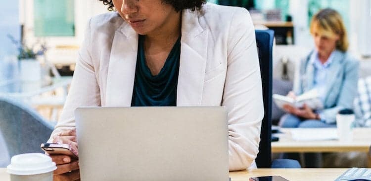 person procrastinating