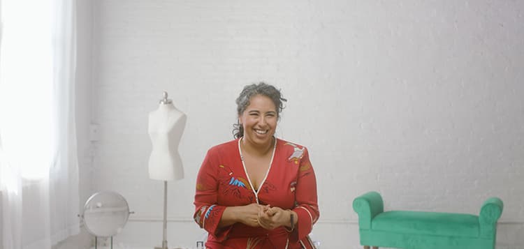 Shell Martinez, the founder of Shell's Loft in Brooklyn