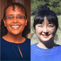 Photo of Asmeret Asefaw Berhe and Sora Kim